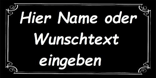 Nummernschild und Namensschild selbst Gestalten und Bedrucken lassen ✓ Witterungsbeständig Metallschild, Aluminium-Schild als individuelles Trucker-Accessoire | Aluschild, Kennzeichen-Schilder