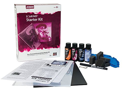 Jacquard SolarFast Kit, Papier-Leinen-Stoff, Baumwolle, Mehrfarbig