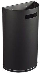 Corbeille décrochable murale Arkea - 40l - gris manganèse