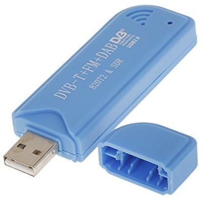 Usb2.0 Dvb-t Sdr Numérique + Dab + Fm Hdtv Tv Récepteur Tuner Bâton Rtl2832u + R820t2