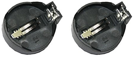 B2Q CR2032 Batteriehalter Knopfzellen Sockel 2 Stück (0067)
