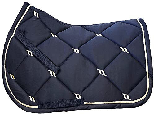 Back on Track® Welltex Nights Collection Saddle Pad Jumping Blue (Full)