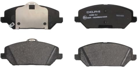 Disc Brake Pad Set DELPHI compatible with HYUNDAI I30 Estate Fastback Ioniq 58101G4A00