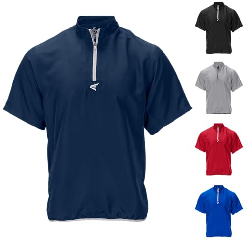 Easton | ALPHA Short Sleeve Cage Jacket | Adult Large | Navy