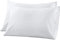 Hajran Linen,Kissenbezug aus 100 % ägyptischer Baumwolle, King-Size-Größe, Hausfrau-Kissenbezug, 2 Stück, Kissenbezüge mit Hotelverschluss, weicher und strapazierfähiger Kissenbezug (50x90 cm)