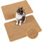 Conlun Kratzmatte Katze Wand,Natürlich Sisal Kratzteppich Katze,Horizontale Kratzmatte für Katzen,Katzenboden Kratzpad,Katzen Kratzmöbel,Ecken Kratzschutz für Sofas&Couch(60x40 cm)