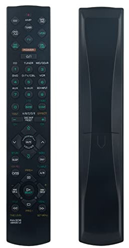 VINABTY RAV206 V694090US Replacement Remote fit for Yamaha Audio Video Receiver HTR-5450 AX-596 YHT34 RAV206 HTR-5440 RXV420