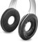 subtel Almohadillas Auriculares compatibles con Sony WH-CH520, WH-CH510, WH-CH500, MDR-ZX310, MDR-V150, MDR-ZX110, Recambio Almohadillas Auriculares, Almohadillas Cascos de Color Negro