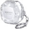 AHASTYLE Kristall Hülle für Samsung Galaxy Buds Live & Galaxy Buds Pro & Galaxy Buds 2 & Galaxy Buds 2 Pro Case Hartes Stoßfest Schutzhülle mit Schlüsselanhänger (Transparent)
