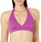 Amazon Essentials Top de Bikini con Tirantes, Escote Halter y Soporte Ligero (Disponible en Tallas Grandes) Mujer, Violeta, 40