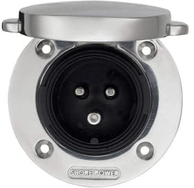 Victron Shore Power Connection Stainless Steel