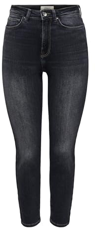 ONLY Female Straight-Fit Jeans ONLEMILY Hohe Taille Gerade geschnitten Jeans