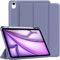 EasyAcc Funda Compatible con iPad Air 11 Pulgadas M3/M2 (2025/2024), iPad Air 5/4 (10,9 Pulgadas, Modelo 2022/2020, 5a/4a Generación), Funda de Piel Ultrafina TPU Soft Case,Helles Lila