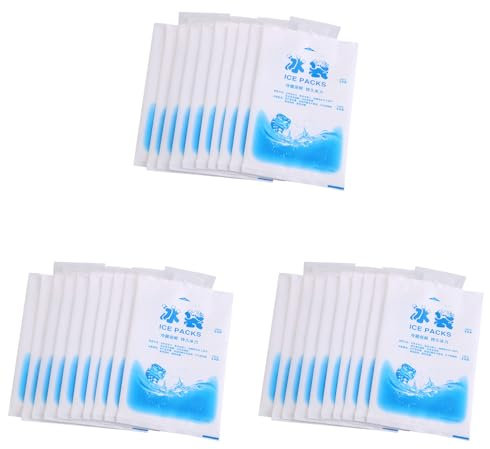 30 Stück Wiederverwendbare Eisbeutel, Gel-Kühlbeutel für Lebensmittel, Gemüse, Wein, Medizinische Industrie