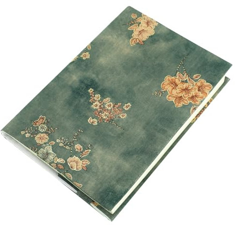 HOODANCOS Simulated Silk Book Cover Book Cover Fits Handily for Daily Use Fabric Material