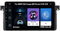 Android 14 Radio Coche 2 DIN 9 Pulgadas HD Pantalla Táctil para BMW E46 (M3 Rover) Conectar y Usar con Bluetooth GPS Navi WiFi FM Radio Carplay Inalámbrico/Android Auto,4 Core WiFi 1G+16G