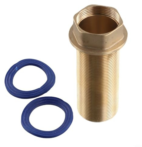 Messing Wasserhahn Reparaturmuttern Design für Kalt- und Warmwasserleitungen in Küchen (8 cm)