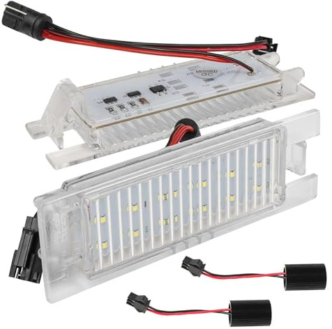 MIKKUPPA LED Kennzeichenbeleuchtung für Opel - Plug & Play,2 Stück