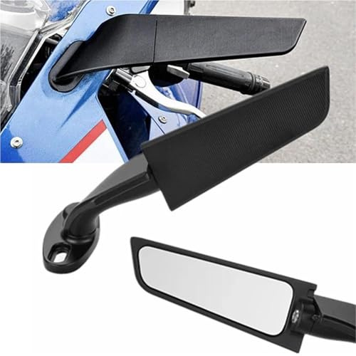 Motorrad-Rückspiegel Für YZF R6 R1 R25 R3 R125 R15 Motorrad Wind Flügel Einstellbare Rotierenden Rückspiegel(S)