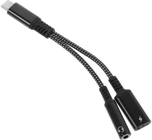 Mikikit USB C-kopfhöreradapter 30w mit USB-c 3.0 für 3,5-mm Anschluss