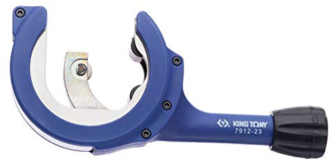 KING TONY 791223 Coupe-Tube à Cliquet Action de la Mâchoire à 360°, Bleu
