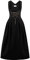 Stockerpoint Damen Amber Maxi Maxi Dirndl ohne Schürze, schwarz, 36