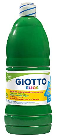 Gouache liquide 1 litre Giotto Vert (Sapin)