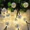 EONANT Solar Outdoor Metall Lichtkette, 15.7FT 20LED Metall warmweiß Licht Dekoration Lampe String Orientalische Atmosphäre, in festlichen Schlafzimmer Hochzeitsgarten verwendet (Marokkanischer Ball)