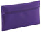 Quadra Classic Zip Up Pencil Case (One Size) (Purple)