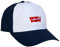 Levi's Unisex Kinder Baseballmütze mit Logo Hut, Marineblau/weiß, Einheitsgröße