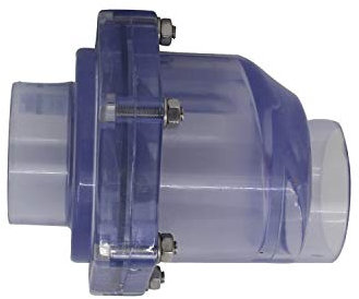 Rückschlagventil abfluss UPVC horizontal rückstauverschluss abwasser geruchsverschluss rückstauventil abflussrohr rückschlagklappe Innendurchmesser 50mm