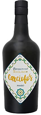 CARCIOFO'S - Liquore Artigianale al CARCIOFO, LIMONE E ZENZERO - Made in Italy