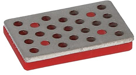 Schleif Diamant 20x30mm rot fein für die Ski und Snowbard Kante