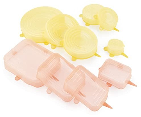 Set of 10 Reusable and Adjustable Kitchen Lids Lilyd InnovaGoods