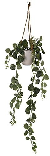 Leaf Design Artificial Hanging Plants, 90cm