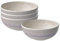 Villeroy & Boch like. by Perlemor Sand Bol 4er Set, 590 ml, Müslischalen im Pottery Look mit Effektglasur, Premium Porzellan