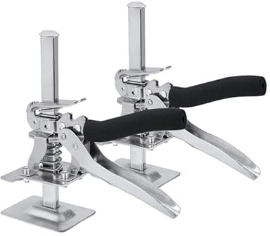 Handwerkzeug, 2 Stück, arbeitssparender Arm, Höhenregler, Handhebewerkzeug, Tür- und Holzplatten-Hebebühne
