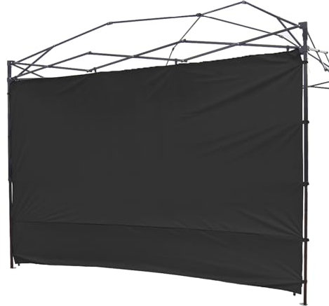 Baldachin Sonnenschutz, 1 Stück Zelt Seitenwand für 3 x 3 m Pop-Up-Baldachin, wasserdicht mit silberner Beschichtung für 3M Pavillons mit geradem Bein, Outdoor Instant Canopies, 1 Packung nur
