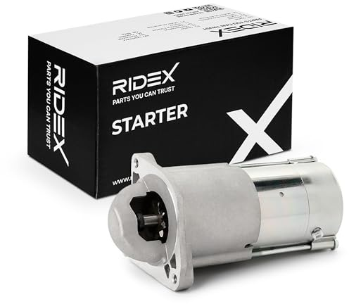 RIDEX Motor Starter Anlasser 2S0296 12V 2,50kW Zähnezahl: 9 im Uhrzeigersinn