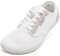 HOBIBEAR Hommes Femmes Chaussures Pieds Nus Barefoot Minimalistes Marche Légère Sneakers(Blanc, EU 40)