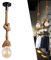 Hanf Seil Single Pendelleuchte, Vintage Seil Lampen Hanfseil Seil Lampe E27 Hängeleuchte Seilleuchte Edison Lampen Hanfseil Hängelampe DIY Kronleuchter für Cafe Restaurant Bar Industrie Retro (250cm)
