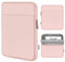 MoKo Housse pour Liseuse de 10.2 Pouce Compatible avec Kindle Scribe 10.2 inch 2022 Release, Sacoche Manche Portable en Polyester Anti-Rayure avec Deux Poches, Rose