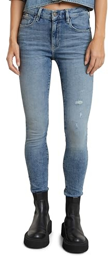 G-Star Women's 3301 Skinny Jeans, Blue (sun faded blue donau D05175-D441-G347), 30W / 30L