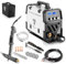 STAHLWERK Saldatrice combinata 5 in 1 MIG MAG 200 Pulse Pro Inverter - ARC MMA, filo animato, Lift TIG, con 200 A, funzione pulse & spot, completamente sinergica, IGBT, per alluminio