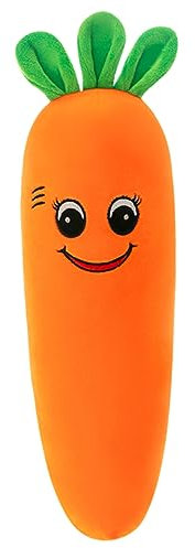 Warmhm Karottenkissen Karotte Umarmendes Kissen Ostergemüsekissen Langes Plüsch-körperkissen Gefülltes Puppenspielzeug Ostern Gefüllte Karotte Kuschelkissen Haushalt Kind Daunen Baumwolle