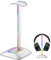 Headphone Stand Rgb Lights Headphone Stand with Type-c Usb Ports Headphone Holder for All Headsets Gamers Gaming Pc Accessories Desk