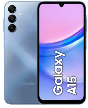 Samsung Galaxy A15 Dual, 4/128GB, Blue - Unlocked (Ricondizionato)