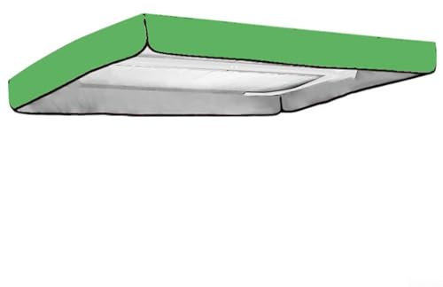 Garden For Swing Canopy Replacement, Polyester Canopy Cover For Two Or Three For Seater For Swing Chair(164 * 114 * 15cm green)