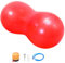 Trintion Peanut Ball Anti-burst Exercise Ball,90x45cm Yoga Ball with Pump, Gym Quality Fitness Ball for Kids Therapy for Pregnancy Birth Exercise, Physical Therapy, Child Traning, Women, Men