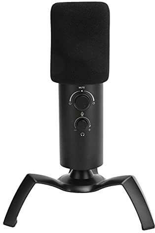 CWCQGH PC Microphone Condenser,USB Dual Directional Karaoke for Laptop Karaoke Live Broadcast Recording Studio Recording